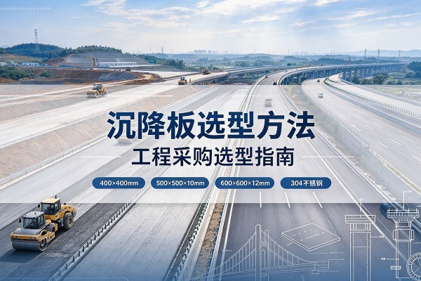 黄骅沉降板选择方法