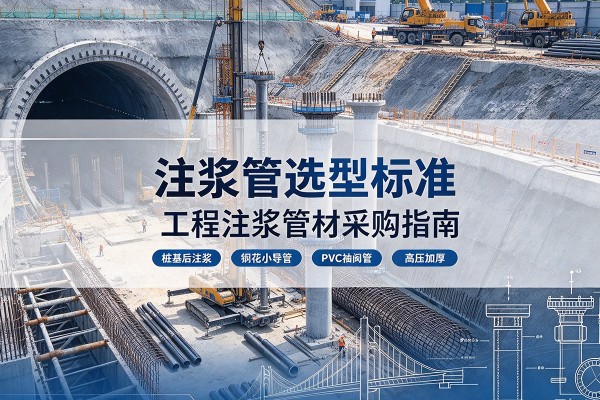 黄骅注浆管选型标准