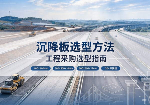 黄骅沉降板选择方法